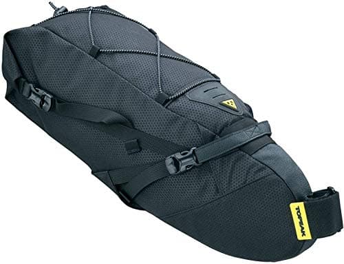 Image of Topeak Back Loader Seat Post Mount 6 Liter Black Bike Packing Bag, Backloader