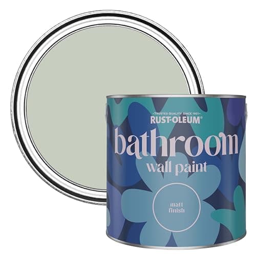Image of Rust-Oleum Green Water-Resistant Bathroom Wall & Ceiling Paint - Aloe 2.5L