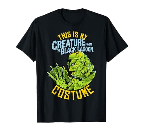 Image of Universal Monsters Creature From The Black Lagoon Costume T-Shirt