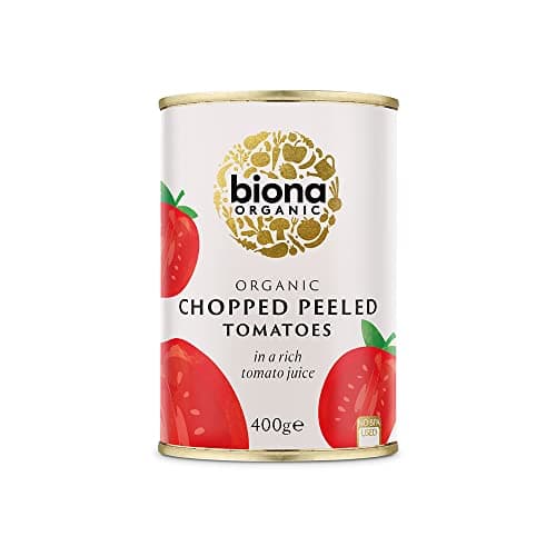 Image of Biona Organic Chopped Tomatoes 400 g (Pack of 12)