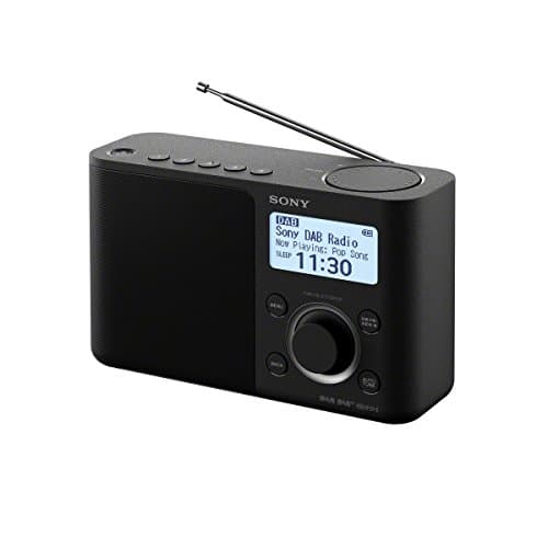Image of Sony XDR-S61D Portable Digital Radio - Black