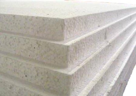 Image of 6 x EXPANDED 2" POLYSTYRENE Foam Sheets 2400x1200x50mm