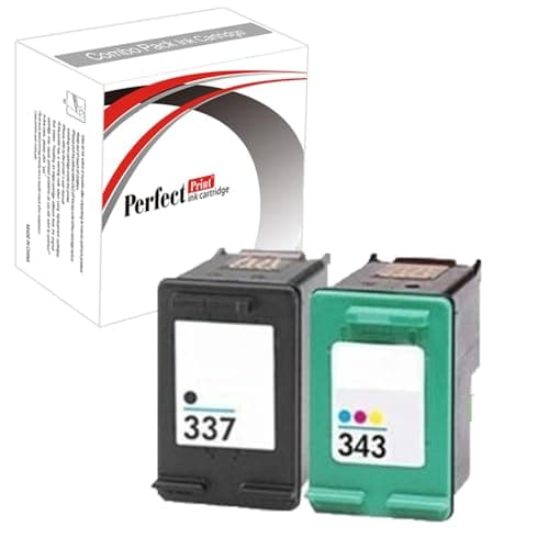 Image of 2 Compatible Ink Cartridge Replace 337 343 For HP Deskjet 5940 5943 6940 6940dt 6980 6980dt 6983 Deskjet 69655 D4145 D4160 D4163 D4168 Photosmart 2570 2573 2575 2575a 2575v 2575xi Photosmart 8049 8050 8050xi C4100 C4140 C4150 Photosmart C4160 C4180 C4183 C41655 C4190 D5145 Photosmart D5160 D5163 D5168 Officejet 6310 6310xi 6313 6315 6318 7130xi Officejet H470 H470b H470wbt K7100 K7103 K7108
