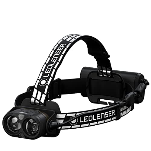 Image of Ledlenser H19R Signature - Rechargeable LED Head Torch, Waterproof (IP68), Super Bright 4000 lumens, Swivel Lamp Head, Perfect for Dog Walks, Camping, Hiking & Cycling, Up to 20 Hours Battery Life