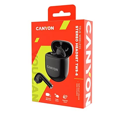 Image of CANYON Bluetooth Headset TWS-6 Black