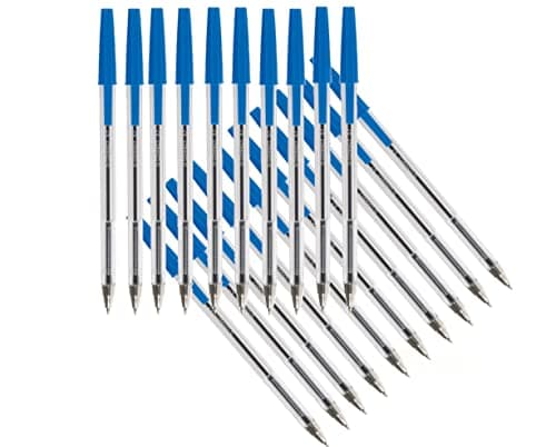Image of Q-Connect Ballpoint Pen Medium Blue (Pack of 20) KF34043