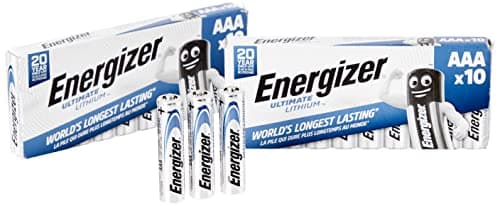 Image of Energizer Ultimate Lithium AAA Micro Batteries 1.5 V 1260 mAh L92 Pack of 20