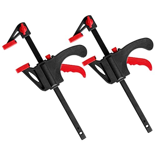 Image of Dekton 2pc 4" Clamp And Spreader - dual-function Design| Quick-release Mechanism| Durable & Strong Grip| Abs Handle And Rotation Button| Converts To Spreader In Seconds