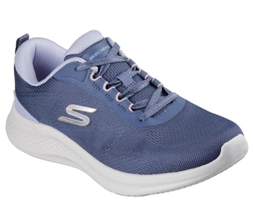 Image of Skechers Women's Skech-Lite Pro 2.0 Everyday Pace Sneaker, Slate Mesh/Lavender Trim, 6 UK