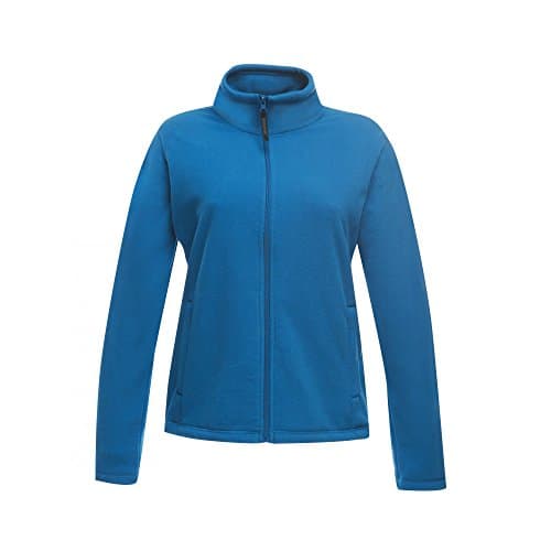 Image of Regatta Women's Ladies Micro Full Zip Fleece Jacket, Blue (Oxford), 16 (Manufacturer Size:16)