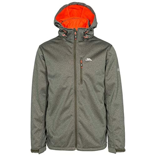 Image of Trespass Mens Maynard TP75 Softshell Jacket (XXS) (Olive Marl)