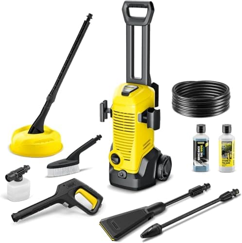 Image of Kärcher high-pressure washer K 3 eco!Booster Car & Home, pressure: max. 120 bar, flow rate: 380 l/h, area: 25 m²/h, weight: 4.5 kg, high-pressure gun, eco!Booster, dirt blaster, Car & Home Kit
