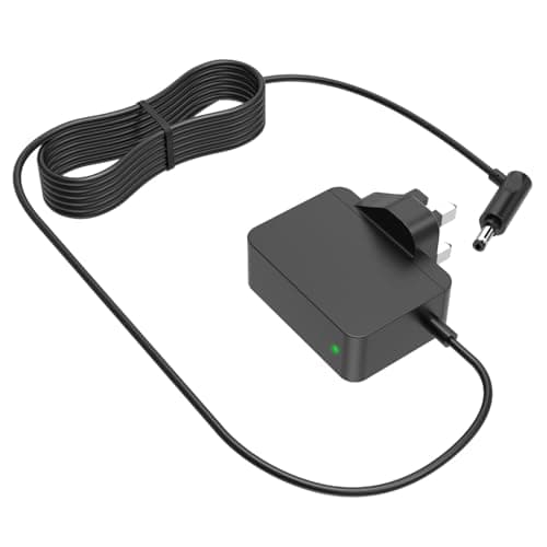 Image of 26.1V Charger Fit for Dyson V7 V8 V6 Vacuum SV03/04/05/06/09/10/11 DC58/59/60/61/62 205720-01 Cordless Battery Animal Absolute Cable Wall Mount (NOT Fit for V10 V11 V12 V15)