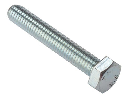 Image of ForgeFix High Tensile Set Screws | M10 x 50mm | Zinc Plated | Bag 10