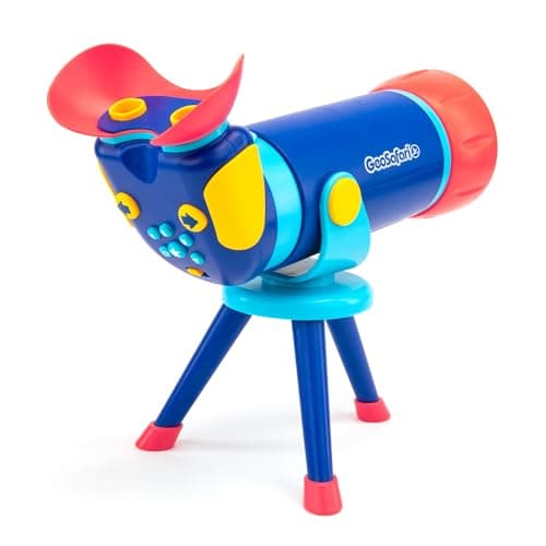 Image of Learning Resources GeoSafari Jr. Talking Space Explorer, Preschool STEM Toy, STEM Educational Toy, Learn About Space for Kids, Picture Viewer Toy Telescope for Astronomy, Immersive Picture Viewer Toy