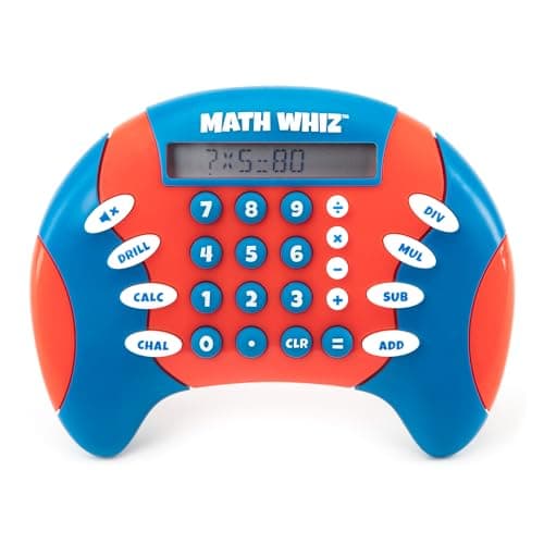 Image of Learning Resources Math Whiz Electronic Handheld Math Game For Kids, Number Games, Maths Games for Kids, Toy Gifts for Ages 6+