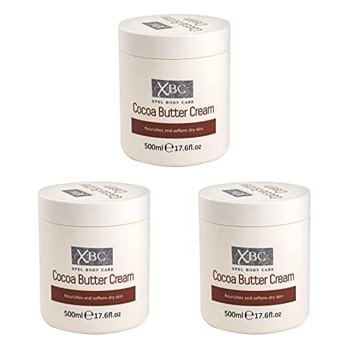Image of XBC Moisturizing Cream Cocoa Butter 500ml - Pack of 3