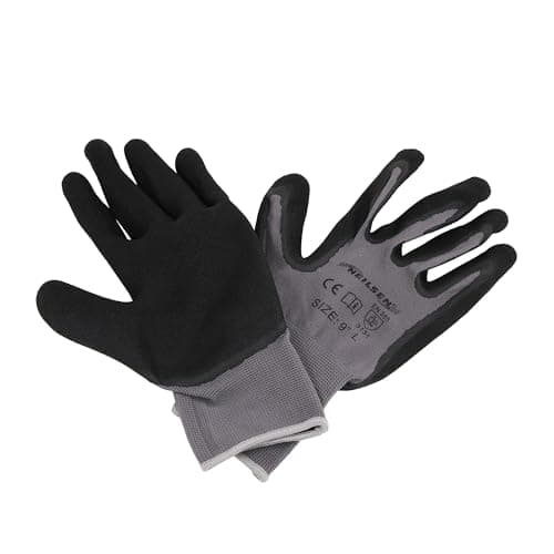 Image of Neilsen CT4712 Nylon Spandex Gloves Size 9 Large with Latex Micro-Foam Coating Pack of 12 Pair