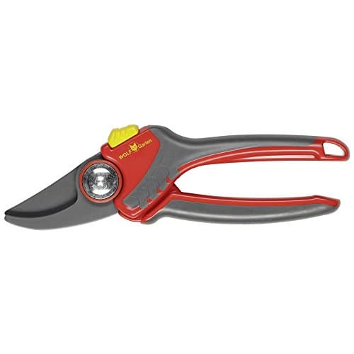 Image of Wolf-Garten RR4000 Bypass Secateurs, Red, 28.1x3.62x2.5 cm