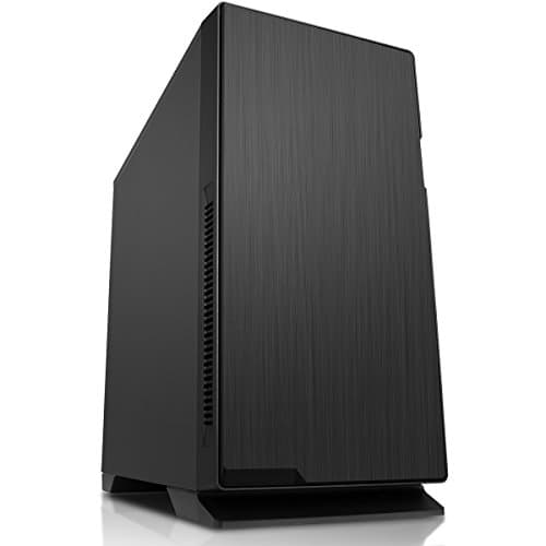 Image of GameMax Silent Mid-Tower PC Gaming case, ATX, Sound Dampening, SD/TF Card Reader Built-In | Black