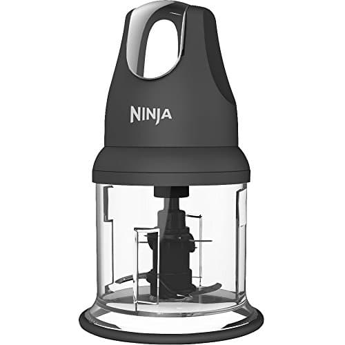 Image of Ninja Food Chopper Express Chop with 200-Watt, 16-Ounce Bowl for Mincing, Chopping, Grinding, Blending and Meal Prep (NJ110GR)