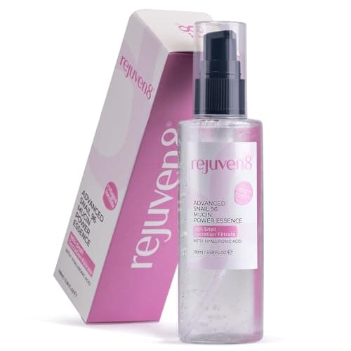 Image of Snail 96 Mucin Serum 100ml - Snail Mucin Essence with Hyaluronic Acid and Ascorbic Acid (Vit C) - Hydrating & Brightening Face Serum, Glass Skin Serum, Skin Booster, Anti-Ageing Snail Moisturiser