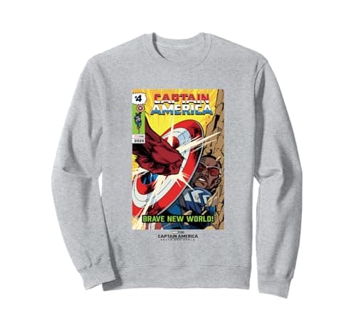 Image of Marvel Captain America: Brave New World Red Hulk VS Cap Sweatshirt