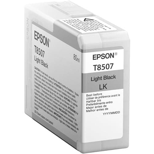 Image of EPSON T850700 Ink Cartridge, Light Black, Genuine