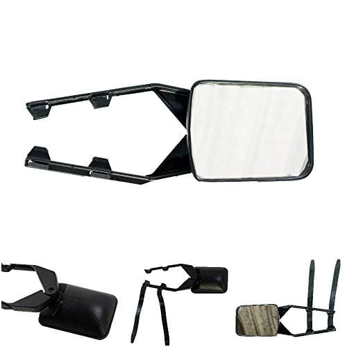 Image of UKB4C Convex Caravan Car Extension Towing Mirror Universal Fit