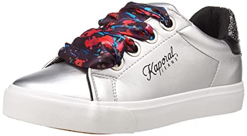 Image of Kaporal Women's SEVERINE Sneaker, Argent, 5 UK