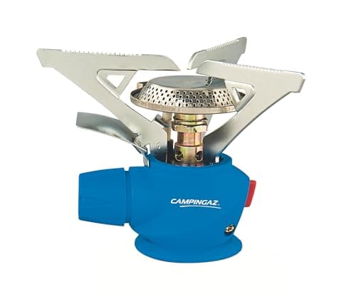 Image of Campingaz Twister Plus PZ gas stove, 1-burner camping stove for outdoor, backpacking or festivals, compact size, powerful output 2,600 watts, including carrying bag, runs off CV 470 gas cartridge
