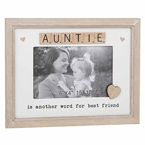 Image of Joe Davies Scrabble Sentiments Photo Frame 6x4 - Auntie