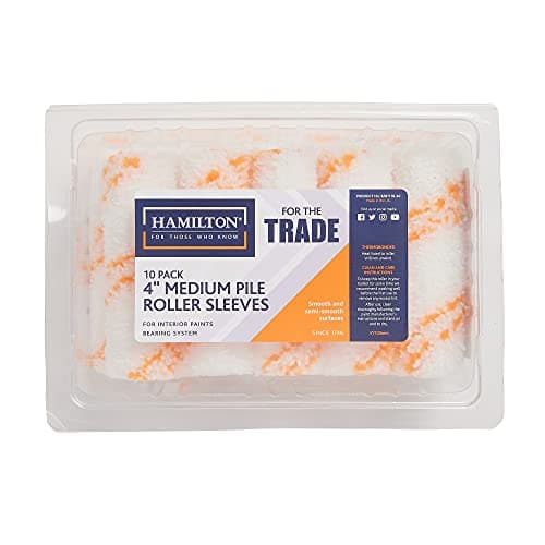 Image of Hamilton for The Trade Medium Pile Mini Roller Sleeves 10 Pack, 4"