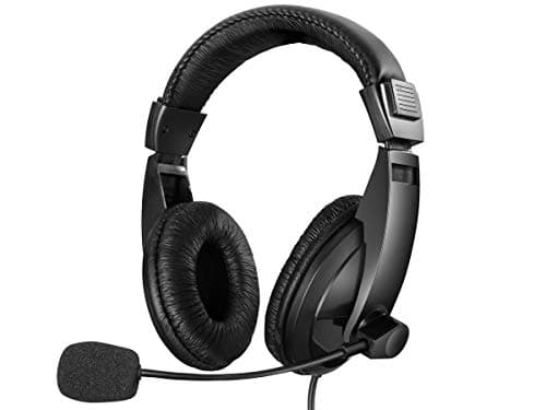Image of Sandberg 325-27 USB Headset with Boom Mic, 40mm Drivers, In-Line Volume Controls, 5 Year Warranty Black One Size