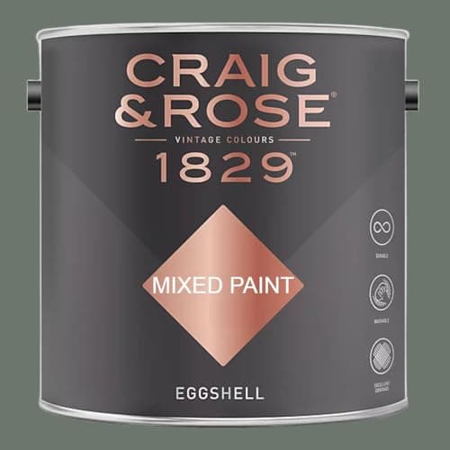 Image of Paint Stop CRAIG & ROSE 1829 EGGSHELL PULLMAN GREEN 2.5L