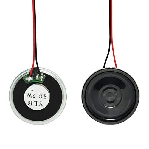 Image of Gikfun Round Micro Speaker Diameter 30mm 8Ohm 8R 2W for Arduino Mini Box Speakers Diy (Pack of 2pcs) EK1887U