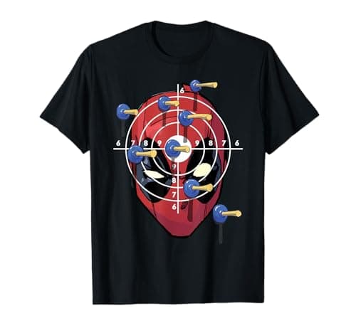 Image of Marvel Deadpool Target Practice T-Shirt