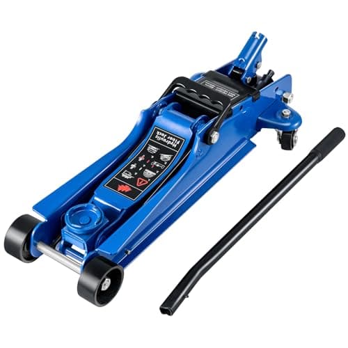Image of Holdfiturn Hydraulic Low Profile Floor Jack 2.5 Ton Heavy Duty Trolley Jack Hydraulic Car Jack Lift Garage for Car Van Truck Trailer Auto Repairing