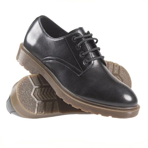 Image of Mens Memory Foam Brogues Smart Casual Oxford Formal Office Work LACE Shoes Lightweight Army Cadet Combat Work Moccasin Driving Size (Black, UK Footwear Size System, Adult, Men, Numeric, Medium, 11)