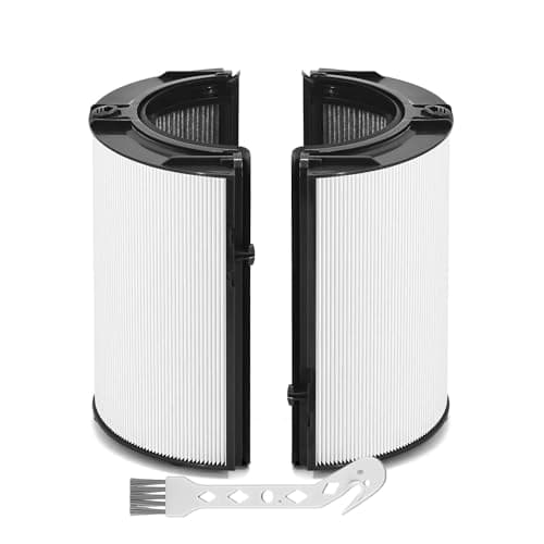 Image of Hniuyun Replacement Filter for Dyson PH04 PH03 PH02 PH01 TP10 HP10 HP09 TP09 HP07 TP07 HP06 TP06, 2 in 1 HEPA and Carbon Filter, H13 Grade True HEPA Carbon Replacement Filter