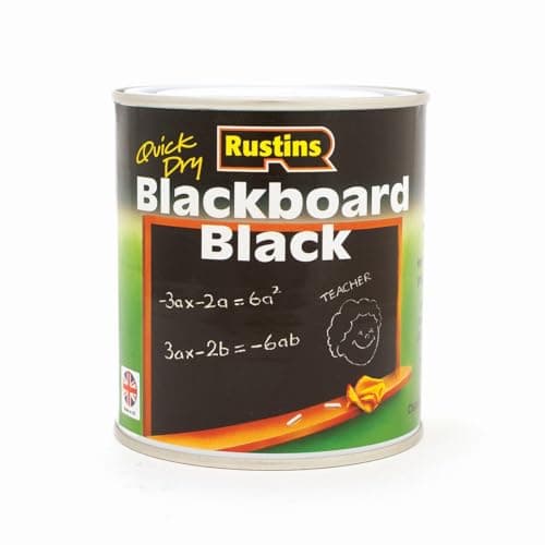 Image of RUSTINS Blackboard Black Paint 1L