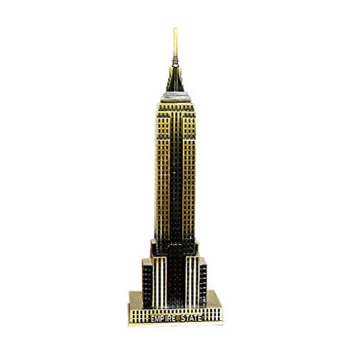Image of rongweiwang The World Famous Landmark Metal Empire State Building Model Of The Empire State Building Model,7 * 5.5 * 22cm
