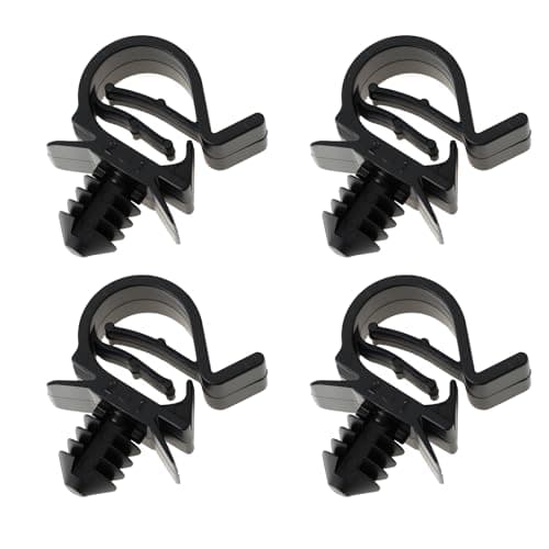 Image of EMSea 20pcs Car Brake Line Holder Clips 25x19x10mm Compatible with Ford E36 E46 E92 E91