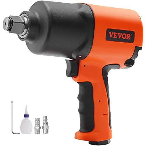 Image of VEVOR Air Impact Wrench, 3/4-Inch Drive Air Impact Gun, Up to 1870ft-lbs Nut-Busting Torque, Composite Pneumatic Impact Wrench for Auto Repairs and Maintenance Heavy Duty