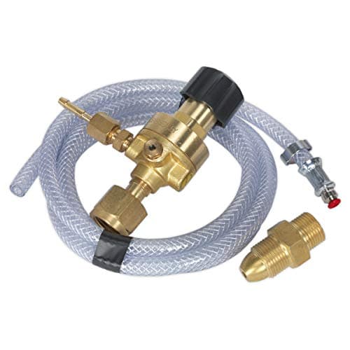 Image of Sealey Reg/Kit/Mz Mig Gas Regulator Kit No Gauge Regulator Industrial
