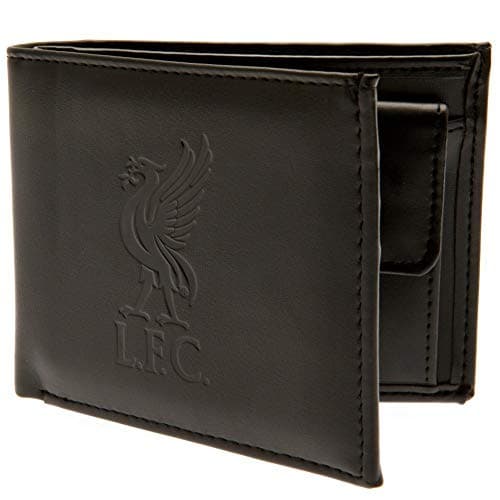 Image of Liverpool FC Debossed Wallet (One Size) (Black)