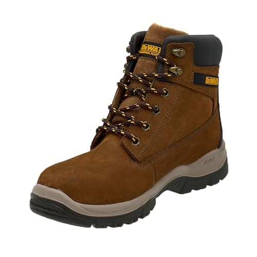 Image of DEWALT Titanium Men's Waterproof, Leather, Steel Safety Toe Work Boot, Sundance, UK8