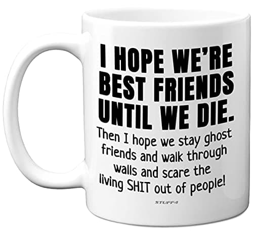 Image of Stuff4 Best Friend Mug - 11oz Dishwasher Safe Funny Birthday Mug for Bestie, Friendship Gift