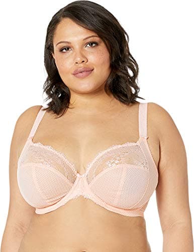 Image of Elomi Women's El4382 Plunge Bra, Opaque, Ballet Pink, 42FF