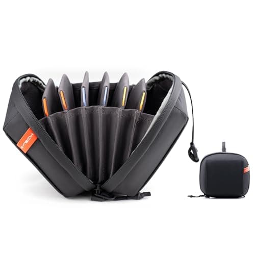 Image of PGYTECH Filter Organizer M Camera Lens Filter Bag Carrying Case Layered Storage Pouch for Photography Lightweight Protect Accessories from Scratch, Crush & Splash, with Color Coding